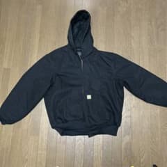 Carhartt ブラック フード付きジャケットのサムネイル