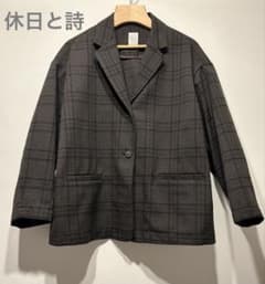 休日と詩 プロットジャケット 日本製 タグ付き未使用 - メルカリ