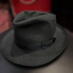 Borsalino フェルトハット ダークグレー　60cm Rain proof Borsalino フェルトハット ダークグレー 60cm Rain proof - メルカリ