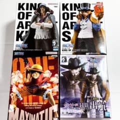 ワンピース　ルフィ　サボ　クザン　ミホーク　フィギュア　KINGOFARTIST