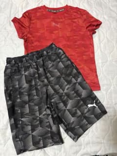 PUMA Tシャツ ハーフパンツ セットアップ 150のサムネイル