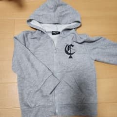COMME CA ISM グレー パーカー 110のサムネイル