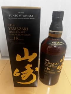 サントリー シングルモルト ウイスキー 山崎 18年 700mlのサムネイル