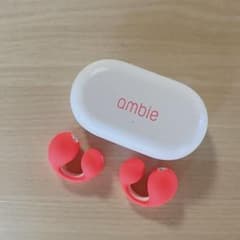 ambie ワイヤレスイヤホン AM-TW01 コーラルレッド - メルカリ