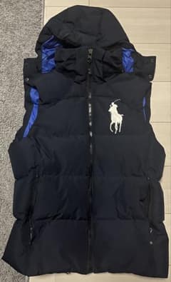 ラルフローレン　ダウンベスト　サイズSP 美品 ポロ ラルフローレン ダウンベストSP Ralph Lauren - メルカリ