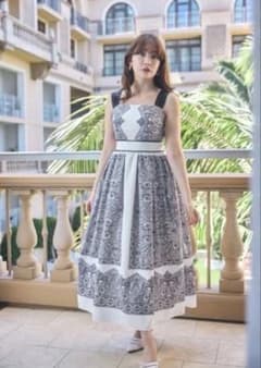 herlipto Marbella Panel Printed Dressのサムネイル