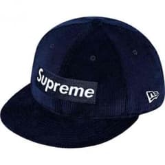 supreme cap ネイビー72/1のサムネイル