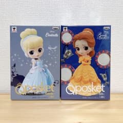 新品未開封QPOSKET ディズニープリンセス シンデレラ ベル パステルカラーのサムネイル