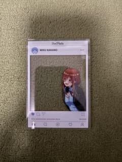 劇場版 五等分の花嫁 クリアカード 中野三玖のサムネイル