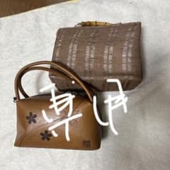 ミニハンドバックとかごバッグセットのサムネイル