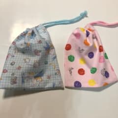 ハンドメイド きんちゃく袋のサムネイル
