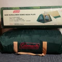 ♪値下♪27000→22000【コールマン】
ドームテント＋ヘキサタープのサムネイル