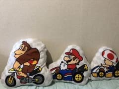 マリオカート 一番くじ クッション3点セットのサムネイル