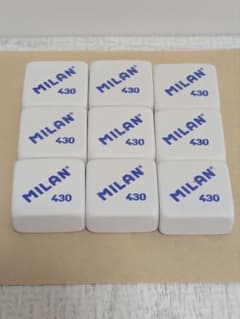 MILAN 430 消しゴム 9個セットのサムネイル