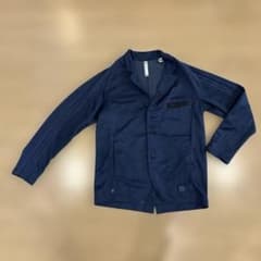 adidas ネイビー ボタン付きジャケット 175/96Aのサムネイル