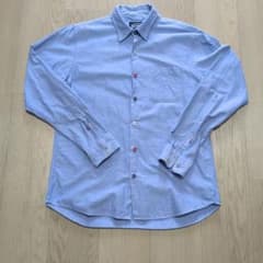 BEAMS 長袖シャツ Mサイズ ライトブルーのサムネイル