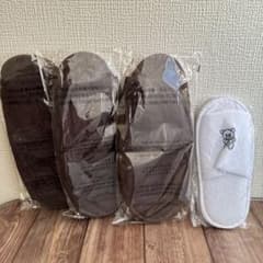 新品未開封　使い捨てスリッパ 4足