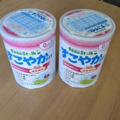 BeanStalk すこやかM1 粉ミルク 0ヶ月から1歳 大缶800g ×2 - メルカリ