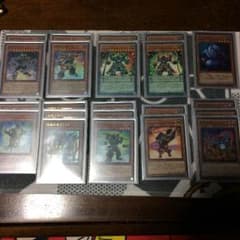 遊戯王 クリストロン 超重武者 デッキ スリーブ付きのサムネイル