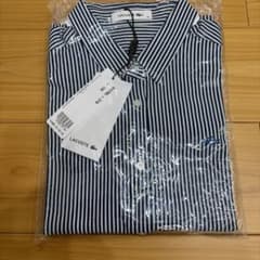 LACOSTE ストライプ 長袖シャツ 038 - メルカリ