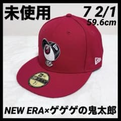 [미사용]NEW ERA×게게게의 키타로 59FIFTY 한정 콜라보레이션 7 2/1