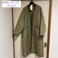 最終値下げ！ HYKE（ハイク）キルティングコート サイズ1 - メルカリ