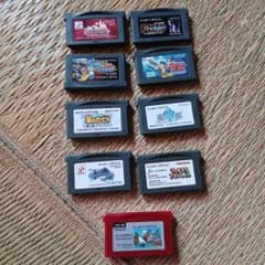 ゲームボーイアドバンス ソフト 9本セット まとめ売りのサムネイル