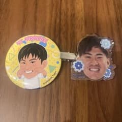 阪神タイガース 桐敷拓馬 缶バッジ ヘアクリップ セットのサムネイル