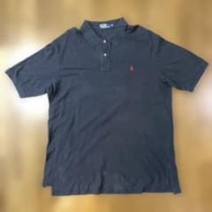 Polo Ralph Laurenポロラルフローレンブラック半袖ポロシャツXXL