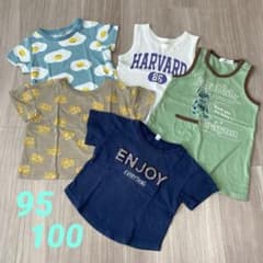 ★キッズ　kids Tシャツ タンクトップ 5枚セットのサムネイル
