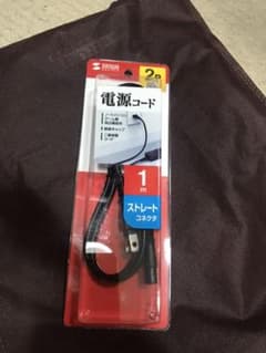 PC用電源コード　1mのサムネイル