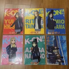 けいおん！キャラクタークリアファイルセット けいおん!! LAWSON限定 クリアファイル 6枚セット - メルカリ