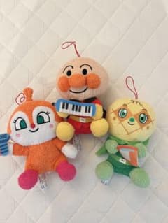 アンパンマン ぬいぐるみセット　ドキンちゃん　メロンパンナちゃん　3個セットのサムネイル