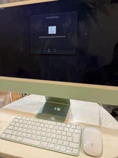 ジャンク】iMac 24インチ M1 8GB 2021年 液晶表示不良グリーン - メルカリ