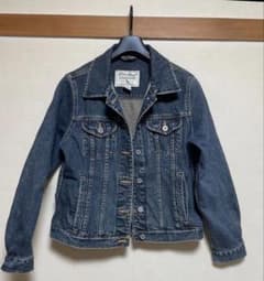 Eddie Bauer ダークブルーデニムジャケット Sサイズ - メルカリ