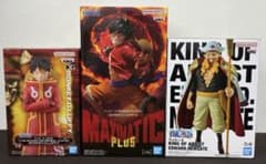 未開封】ワンピース ルフィ・白ひげ フィギュア3体セット - メルカリ