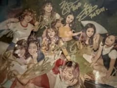 TWICE ブロマイド 金色のサイン付き - メルカリ