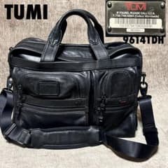 TUMI ALPHA エクスパンダブル ナパレザー　96141DH 美品 TUMI ALPHA エクスパンダブル ナッパレザー 96141DH - メルカリ