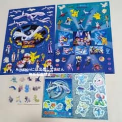 希少 レア ポケモン シール ステッカー まとめ売り 平成レトロ 映画