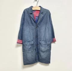BREEZE 140センチ　アウター　ジャケット　デニム　ペーズリーのサムネイル