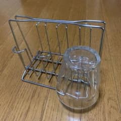 ステンレスのコップ立て♪のサムネイル