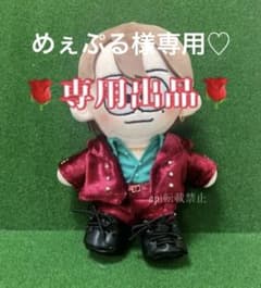 timelesz ぬいぐるみ 服 衣装 タムぬい 猪俣周杜♡ めぇぷる様専用♡のサムネイル