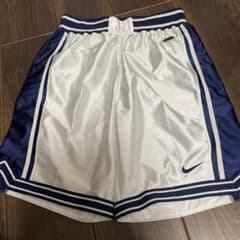 NIKE バスケットボールパンツ ホワイト ネイビーのサムネイル