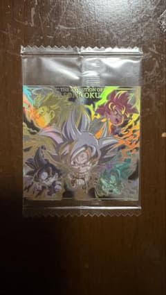 ドラゴンボール超サイヤ人 悟空 ウエハースシール sceのサムネイル