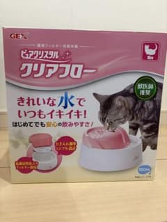 GEX ピュアクリスタル クリアフロー 猫用 給水器 950mlのサムネイル