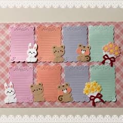 ◇クラフトパンチ◇ペーパークラフト◇アルバム◇コメントカード◇動物