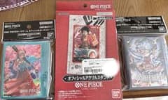 ONE PIECE 카드 게임 아크릴 스탠드 & 슬리브 세트