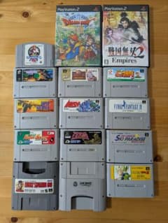Y*e様 PS2 PS1 N64 本体まとめ レトロゲーム大量　おまとめ　ゲーム 動作未確認】レトロゲーム まとめ売り 14点セット スーファミ/PS2/64