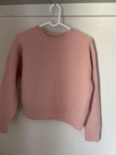 UNIQLO ピンク ウールセーター Lサイズのサムネイル