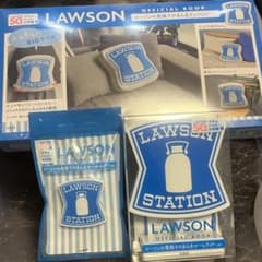 LAWSON ローソンの看板 クッション キーホルダー ルームライト 3種